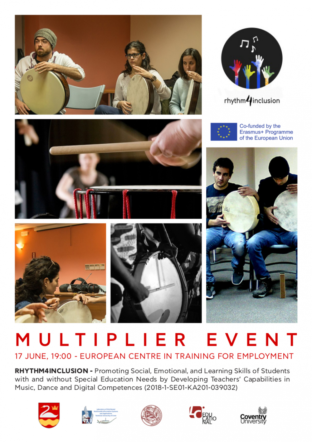 RHYTHM4INCLUSION | Multiplier Event | 17/6/2021, 19.00